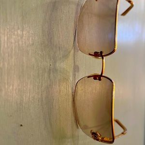 Vintage Chanel Sunglasses.4092-B Gold.